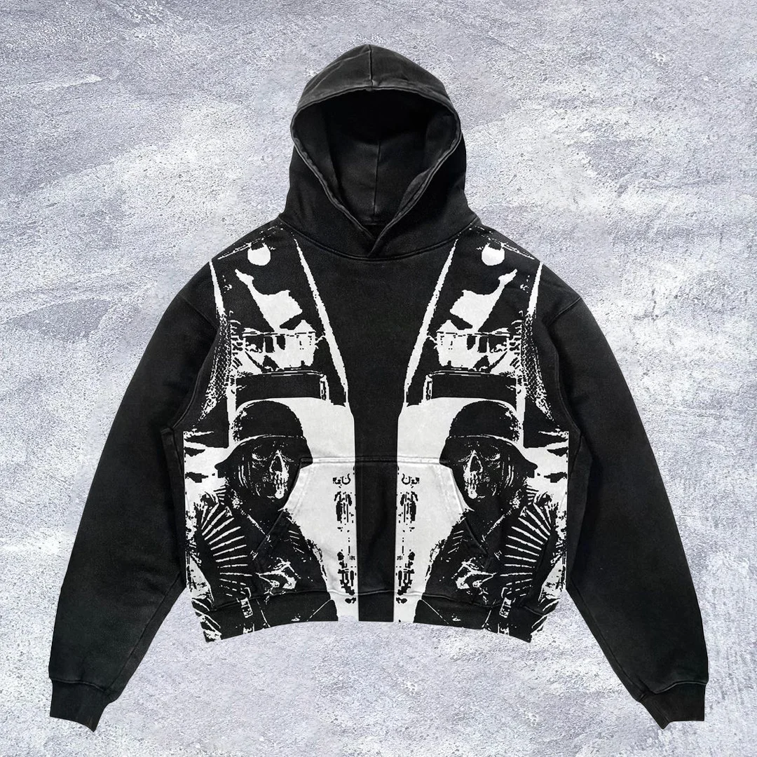 Dark Art Print Hoodie