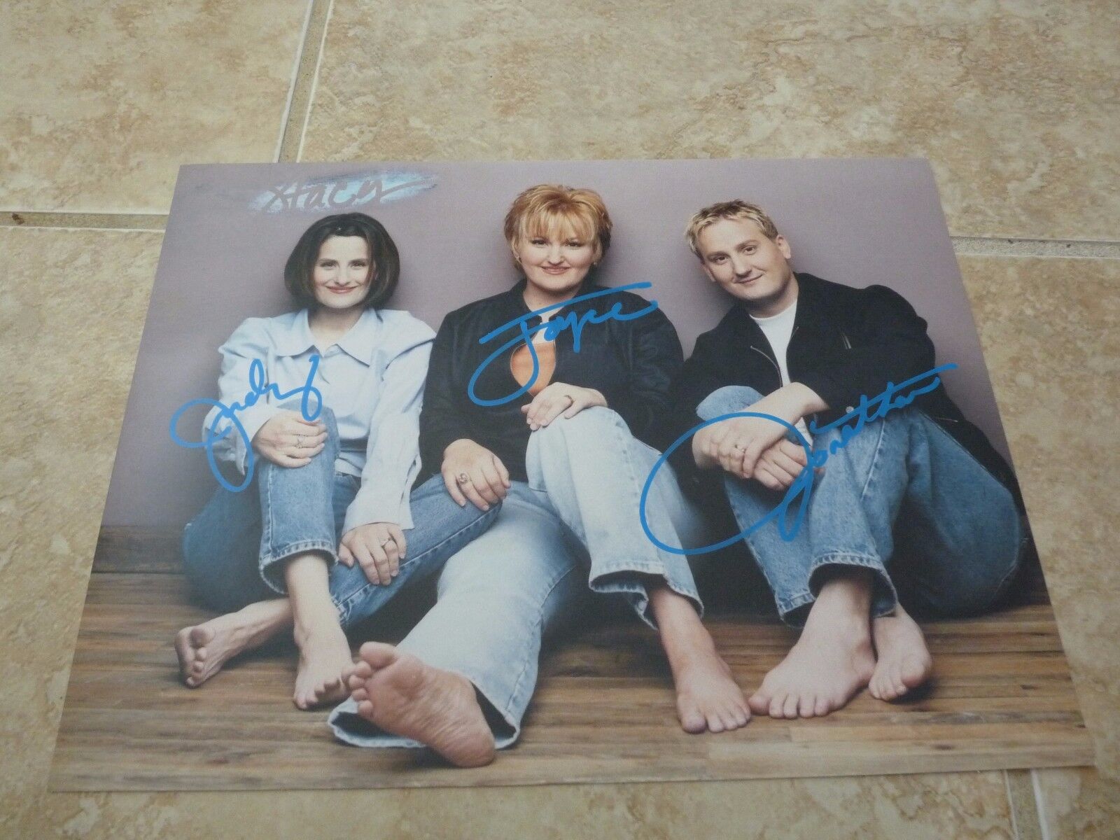 The Martins Christian Band Signed Autograph Live 8.5x11 Photo Poster painting PSA Guarantee READ