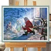 Diamond Painting -DIY Round Dril Santa Claus(50*40 CM)