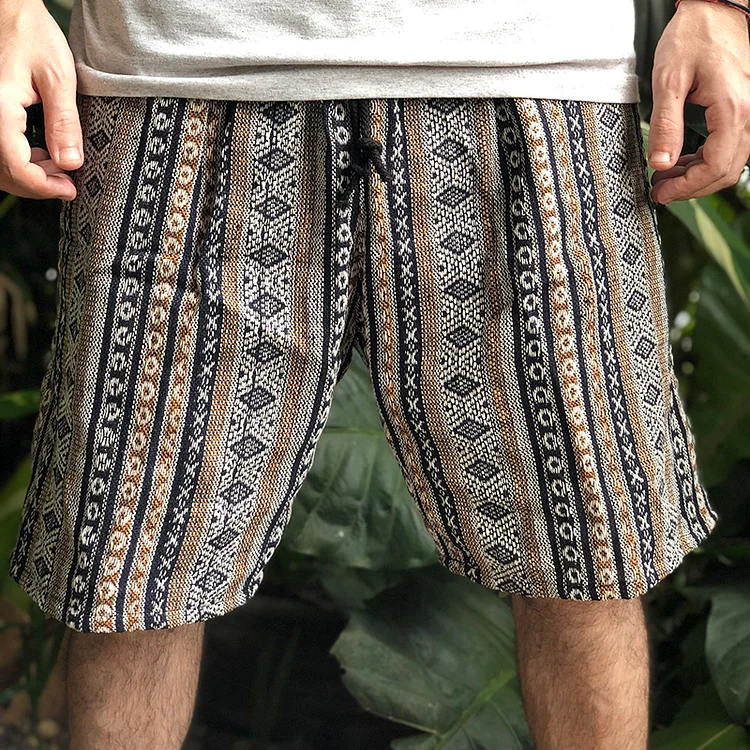 Men's Casual Ethnic Shorts 8a74