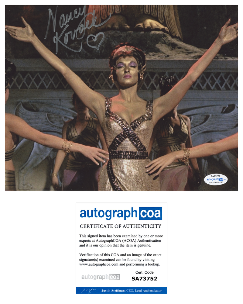 NANCY KOVACK SIGNED 8X10 Photo Poster painting AUTOGRAPHED JASON AND THE ARGONAUTS