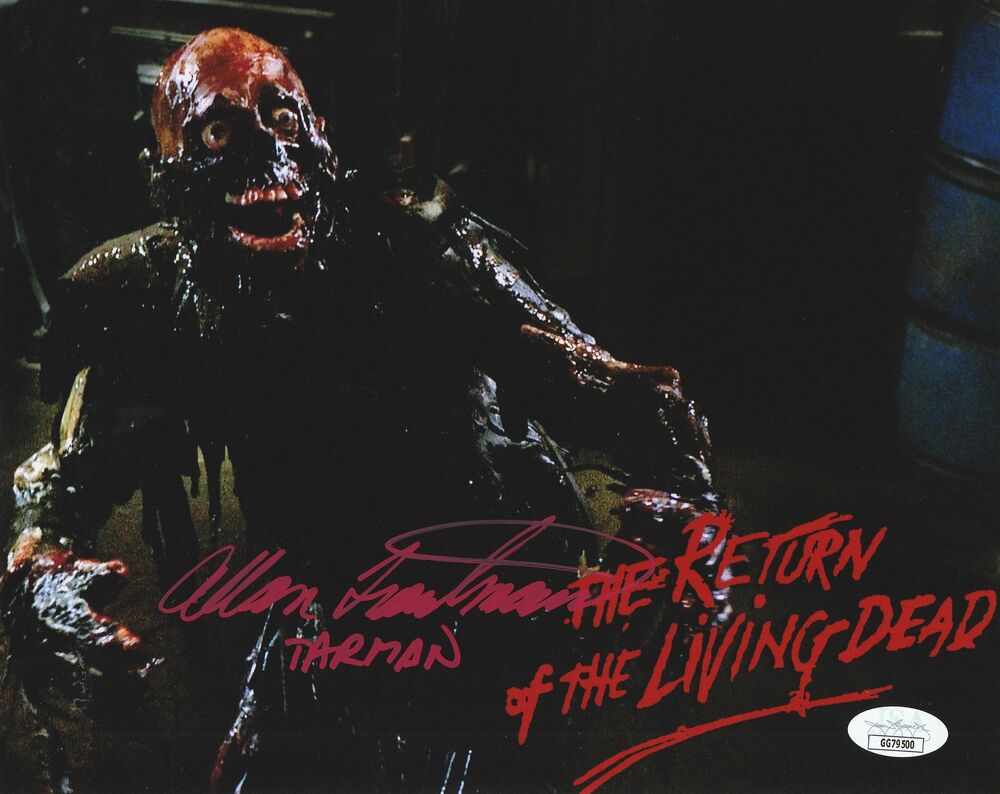 Allan Trautman Autograph 8x10 Photo Poster painting Return of the Living Dead Signed