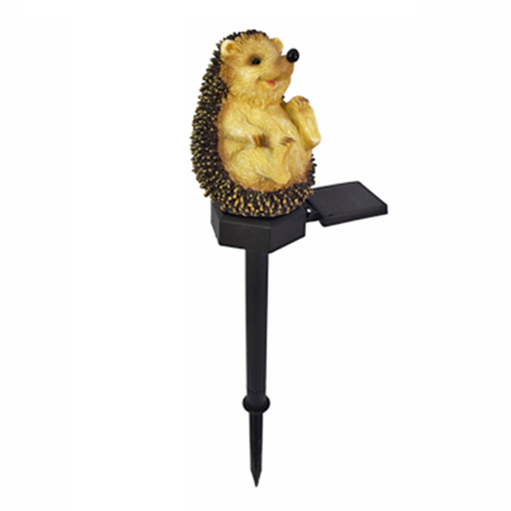 

Solar Light Resin Hedgehog Outdoor Garden Courtyard Lawn Pathway Night Lamp, 501 Original