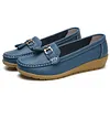 Women&lsquo;s Flat Loafer Ballet Leather Breathable Casual Shoes