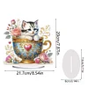 Tasse &Agrave; Th&eacute; Chaton-Bricolage Ornement
