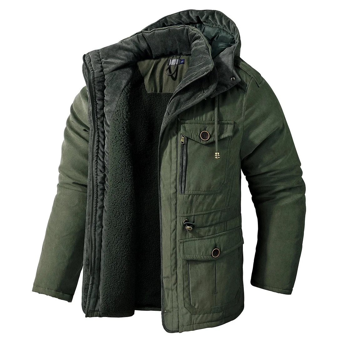 Men's Sherpa Lined Jacket All Weather Coats