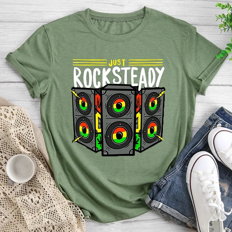 Rocksteady  Round Neck T-shirt