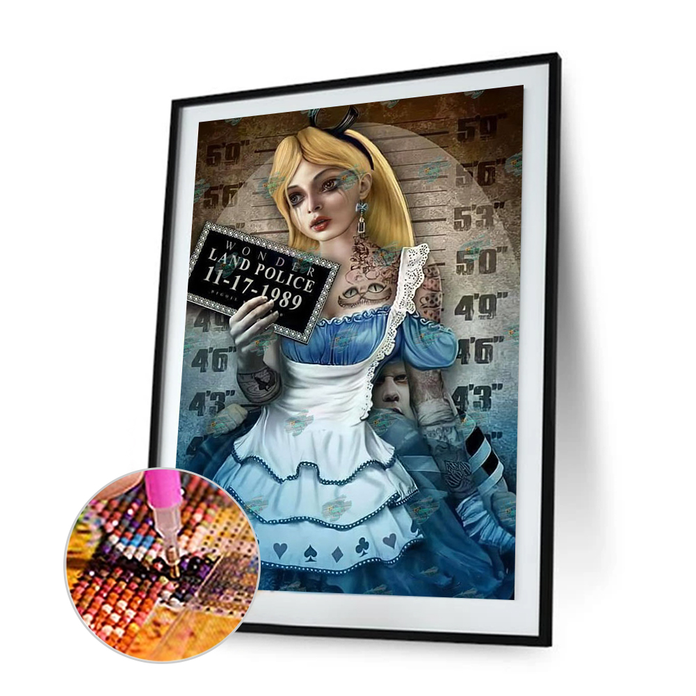 

(Multi-Size) Cartoon Princess - Round/Square Drill Diamond Painting - 30*40CM, Round diamond 30*40cm, 501 Original