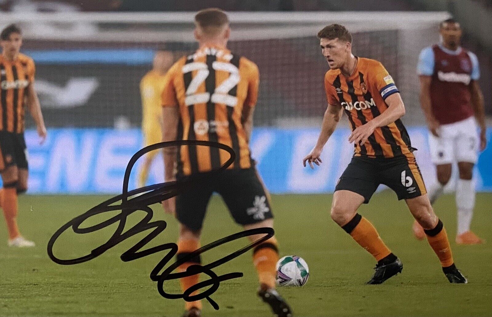 Richard Smallwood Genuine Hand Signed Hull City 6X4 Photo Poster painting