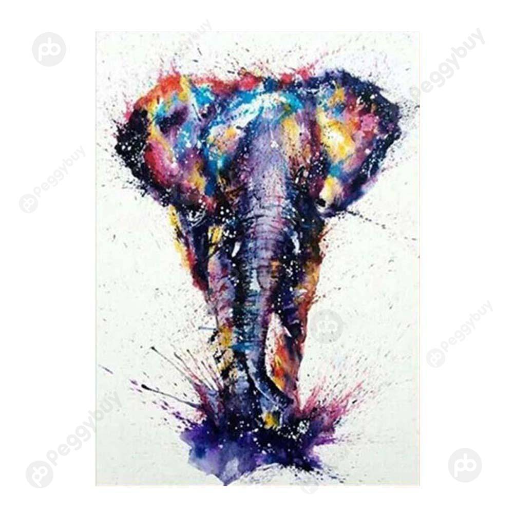 

30*40CM - Crystal Special Shaped Diamond Painting - Elephant, 501 Original