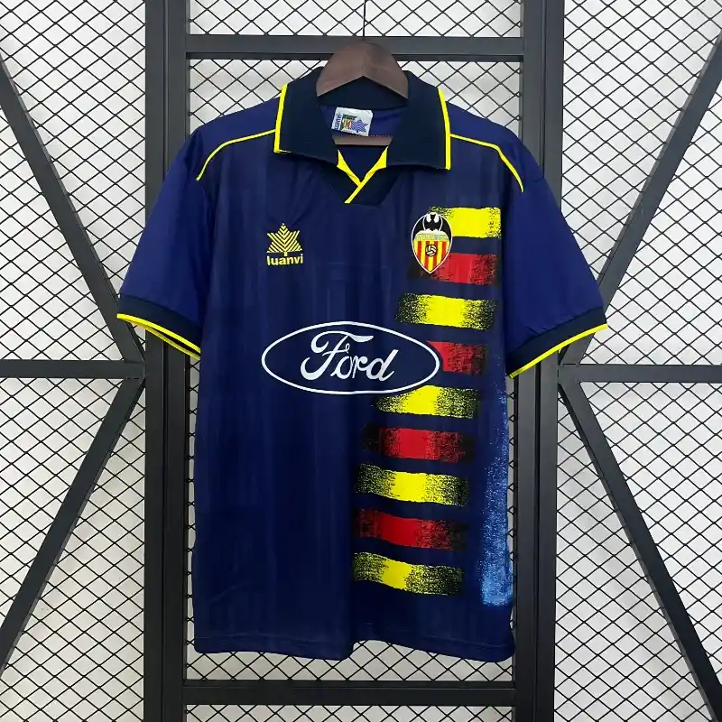 Retro 1996-97 Valencia Soccer Jersey Away