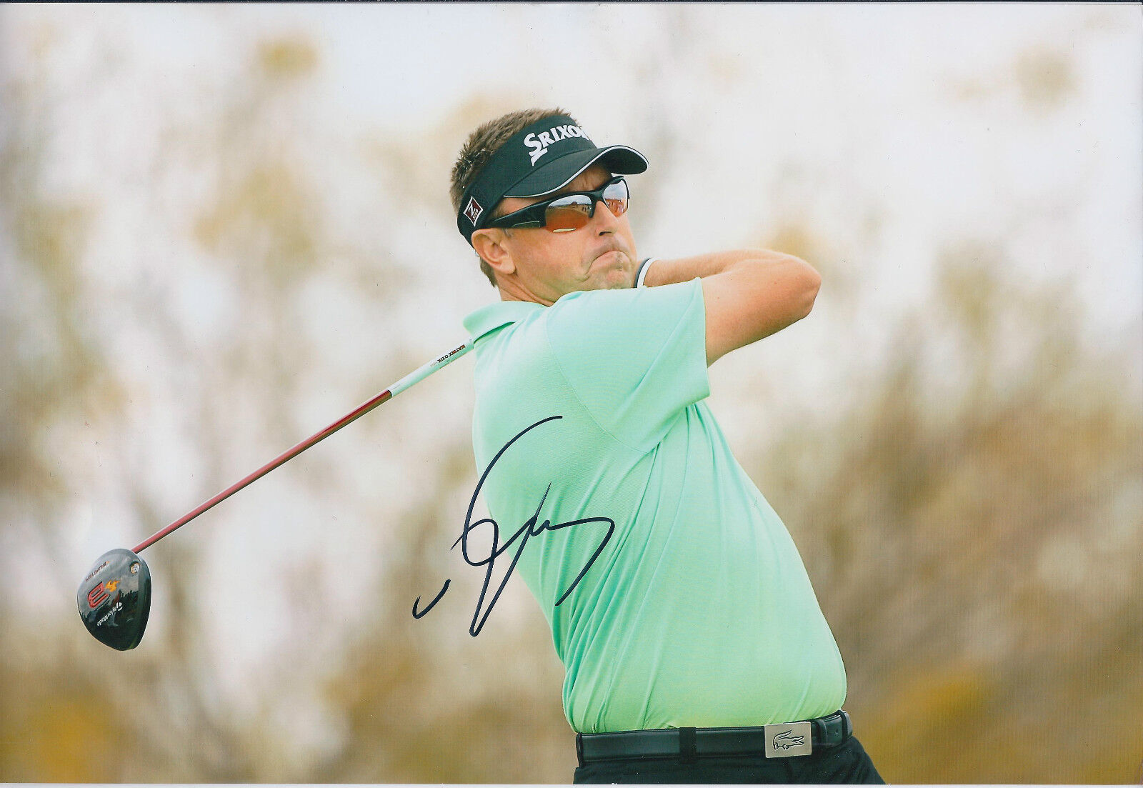 Robert ALLENBY SIGNED Autograph 12x8 Photo Poster painting AFTAL COA PGA Tour Winner GOLF