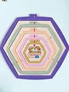 Hexagon Embroidery Hoops Cross Stitch Frame DIY Sewing Tool for DIY Sewing Craft tapestrymarket