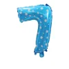50PCS Polka Dot Colorful 0-9 Numbers 16" Aluminum Film Balloons Birthday Party Decor Supplies