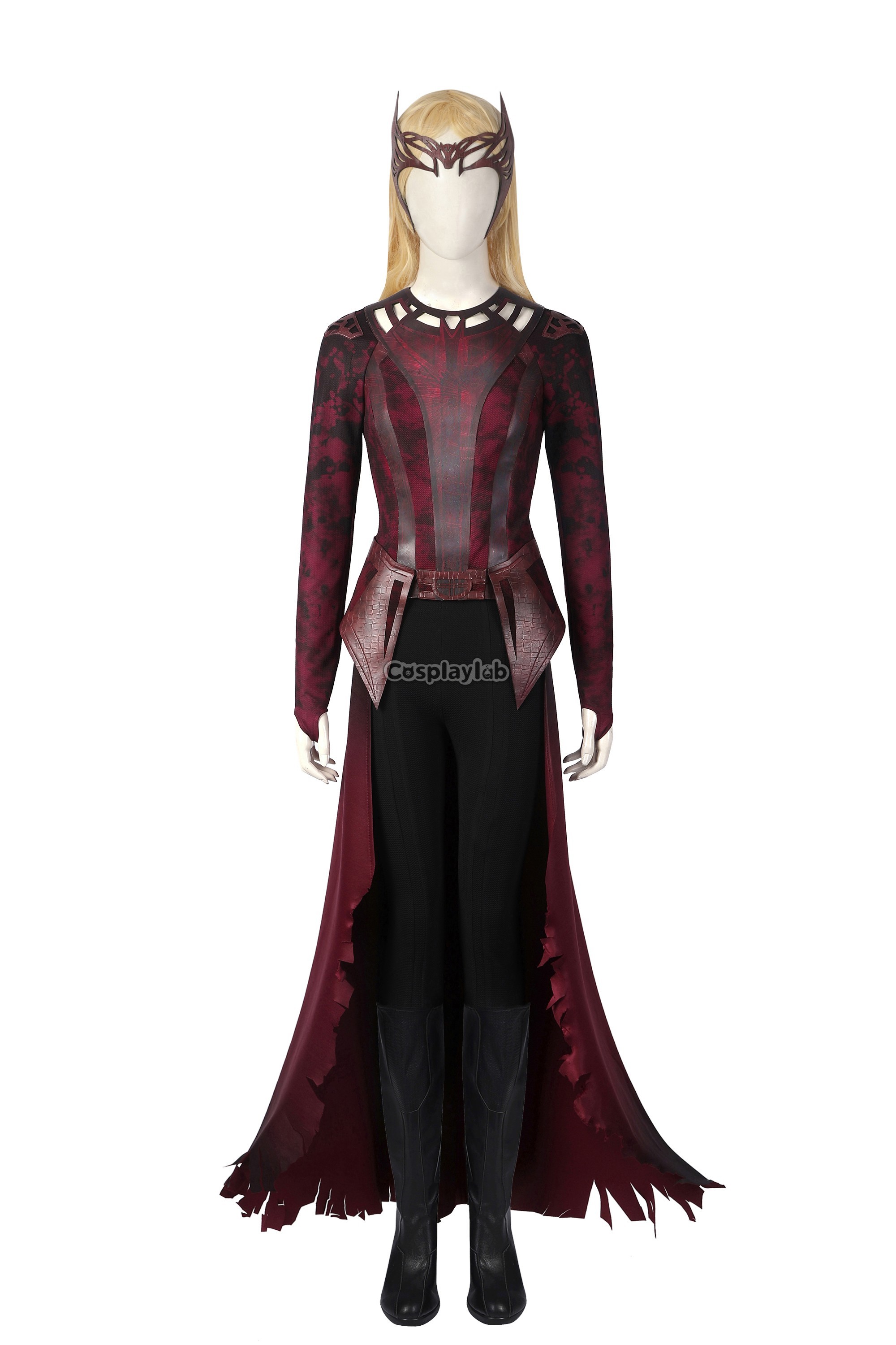 Wanda Maximoff Dark Outfit Cosplay Costume