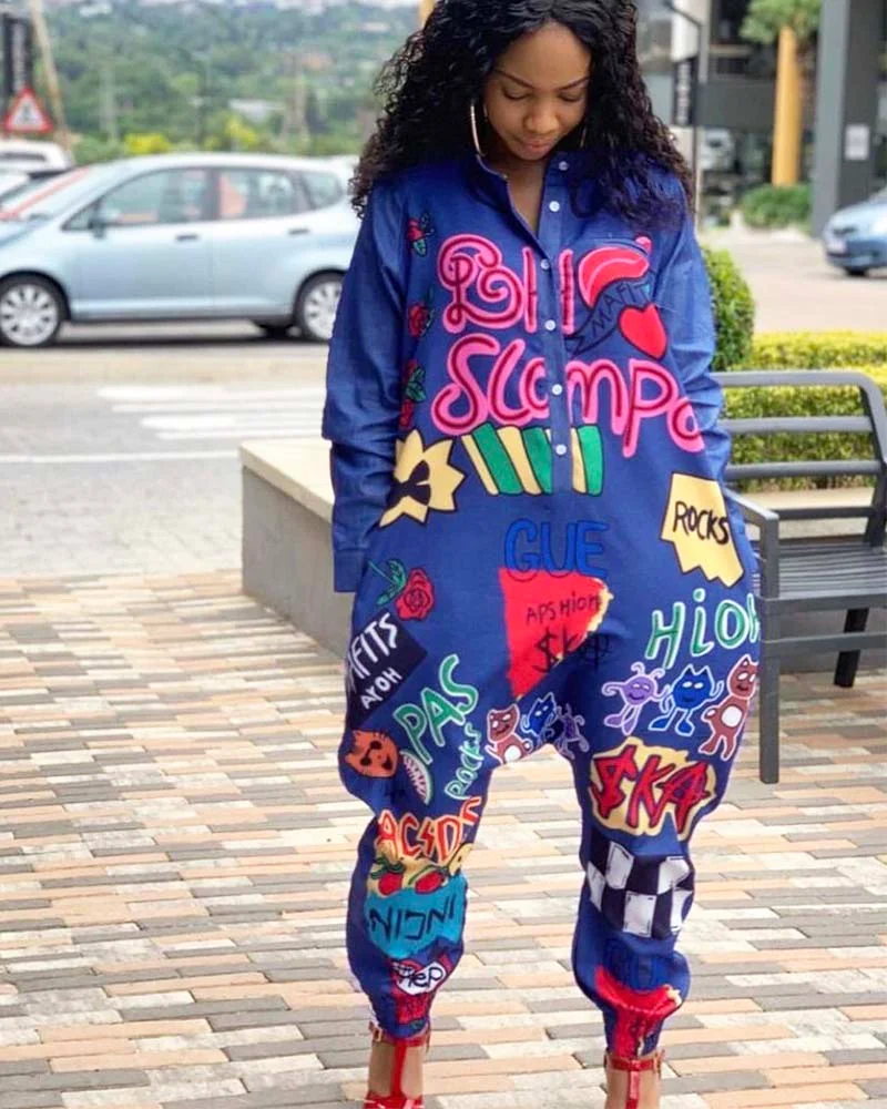 Graffiti Jumpsuit