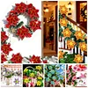 8pcs Flower Shape DIY Diamond Painting 3D Composite XMAS Floral Decorative Set