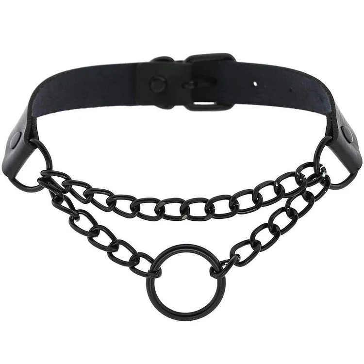 Choker Black Chain Amy