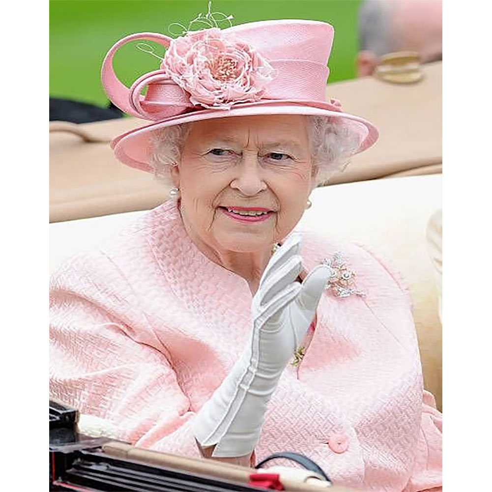 

The Queen of England - Round Drill Diamond Painting - 40*50CM, 501 Original