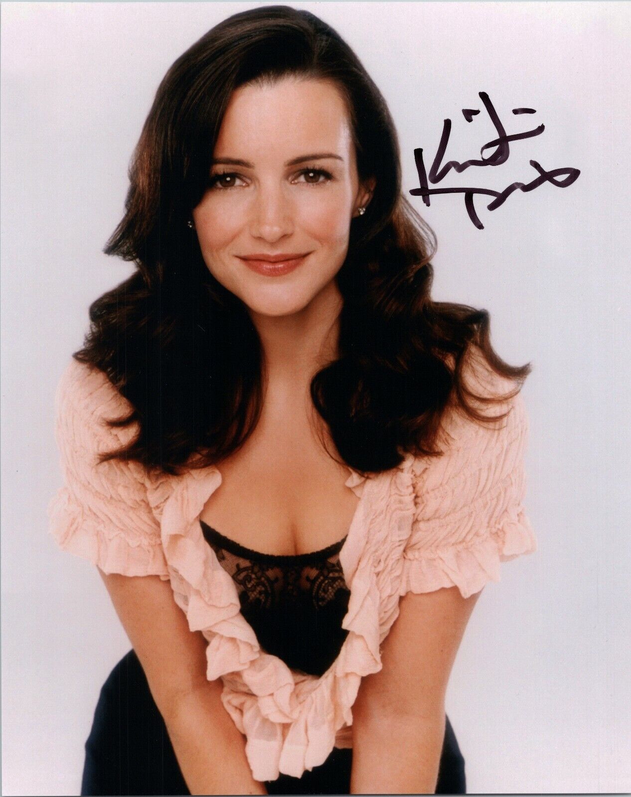 ~~ KRISTIN DAVIS Authentic Hand-Signed Sex and the City