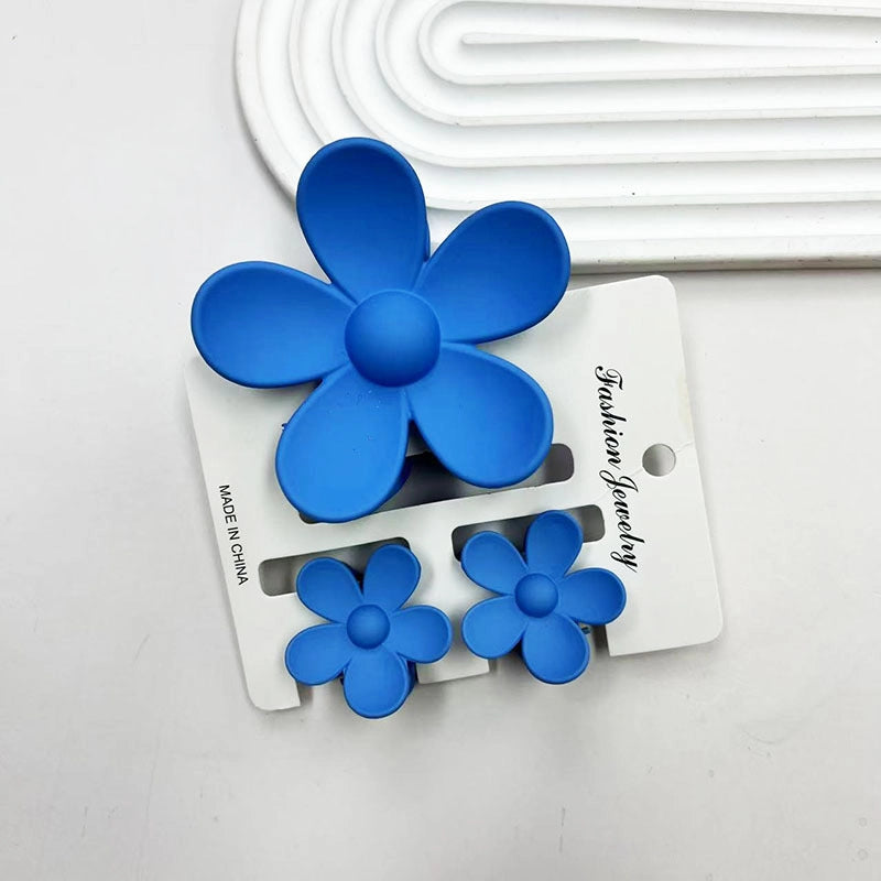 Vacation Modern Style Women’s Flower Resin Hair Claws