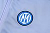 Joyfball 2024/2025 Internazionale Milan Long Zipped Jacket Grey Soccer Jersey 1:1 Thai Quality 