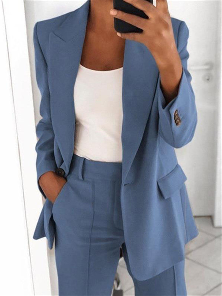 Rotimia Fashionable slim fit suit jacket