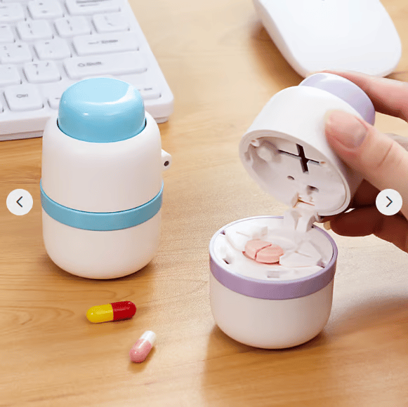 💊Experience Effortless Pill Cutting - 49% OFF - Portable Pill Precise Fixed Positioning Cutting Machine