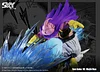 WCF Scale Super Saiyan 3 Son Goku VS Buu - Dragon Ball Resin Statue - Sky Top Studios