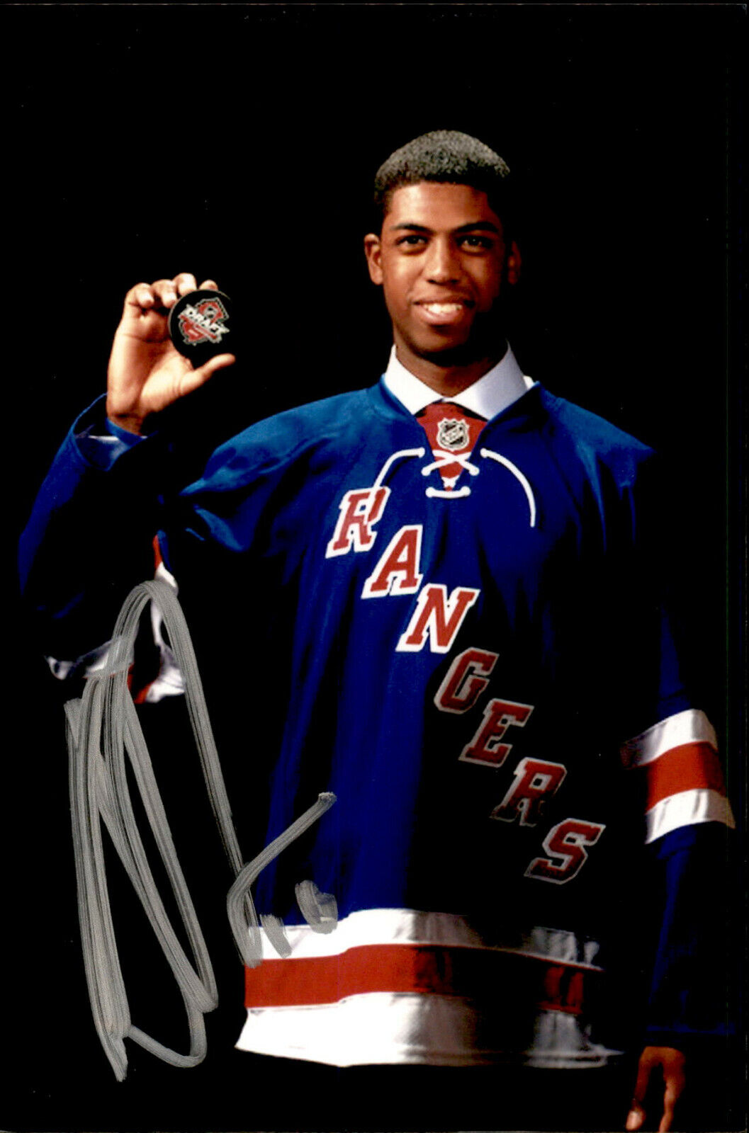 Anthony Duclair SIGNED autographed 4x6 Photo Poster painting NEW YORK RANGERS