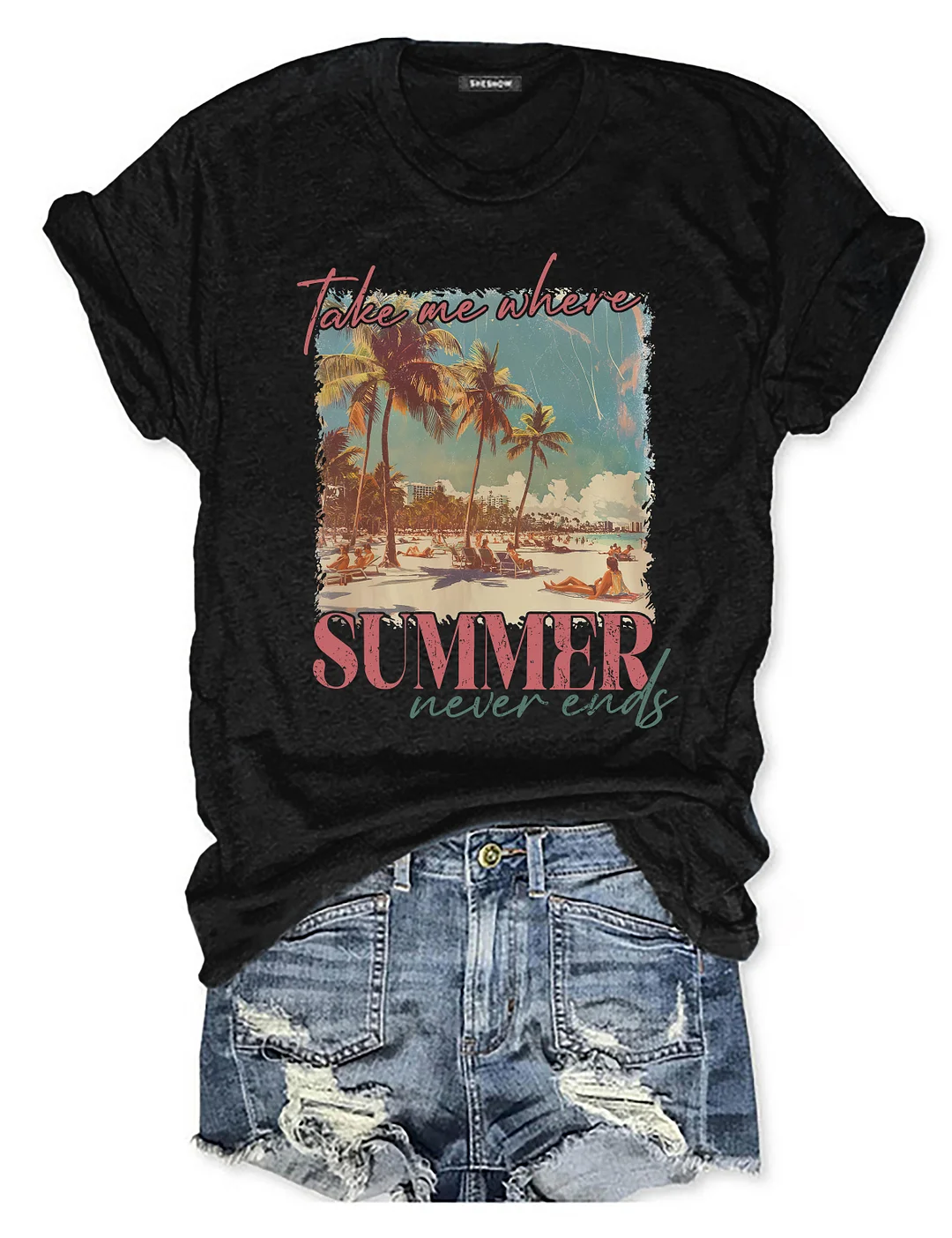 Take Me Where Summer Never Ends T-shirt