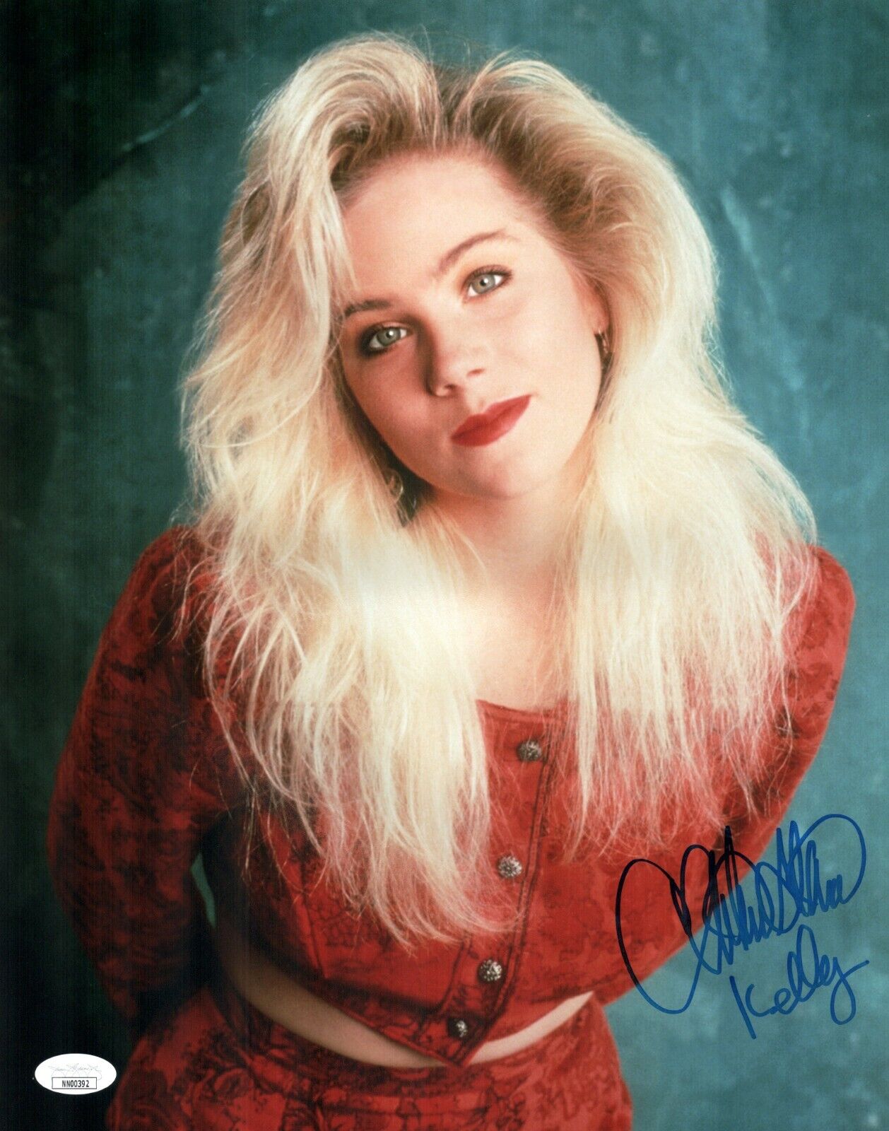 CHRISTINA APPLEGATE Signed MARRIED WITH CHILDREN 11x14 Photo Poster painting Autograph JSA COA