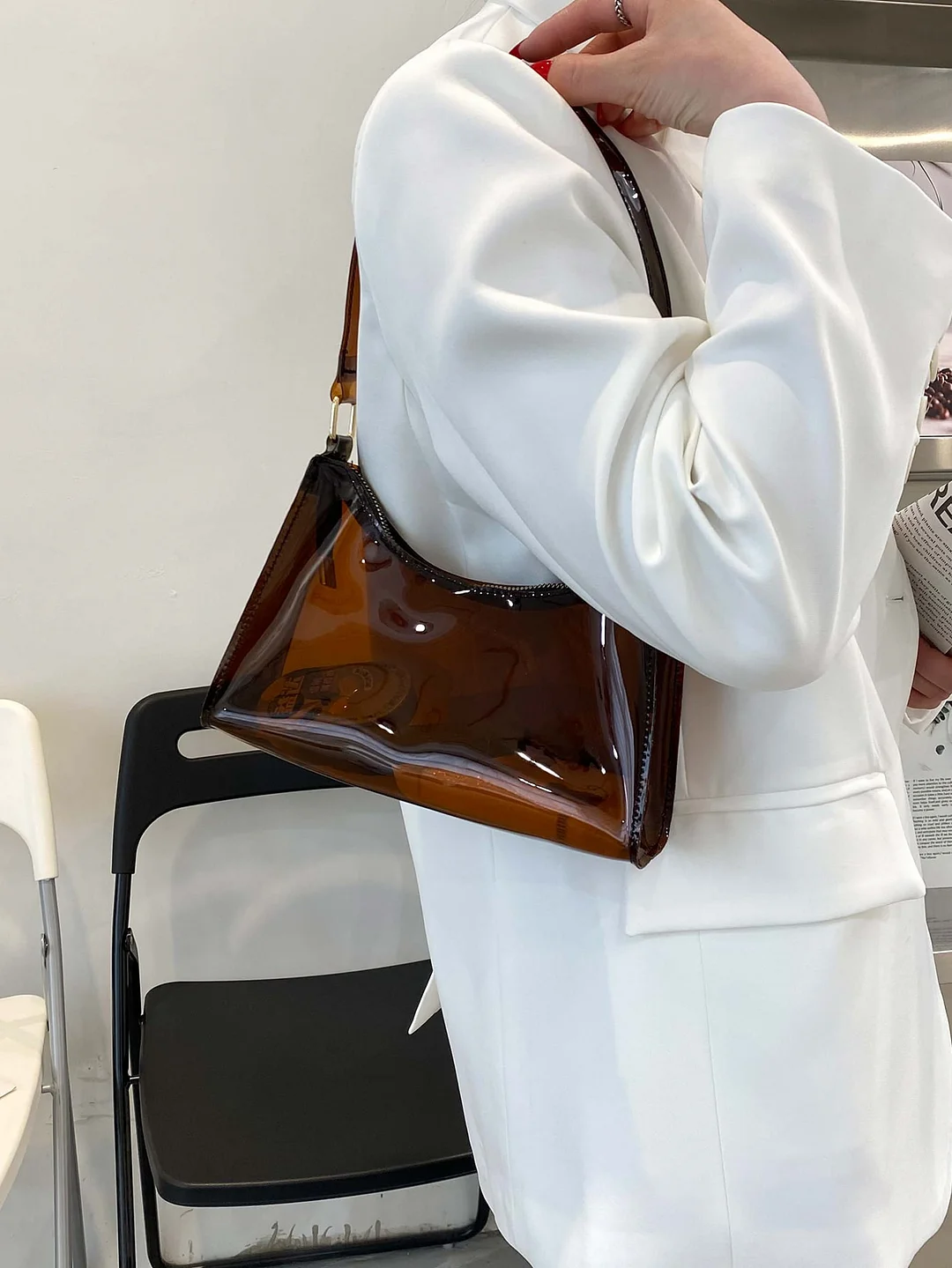 Clear Shoulder Bag