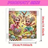 Twin Egg Girl - Crystal Rhinestone Diamond Painting