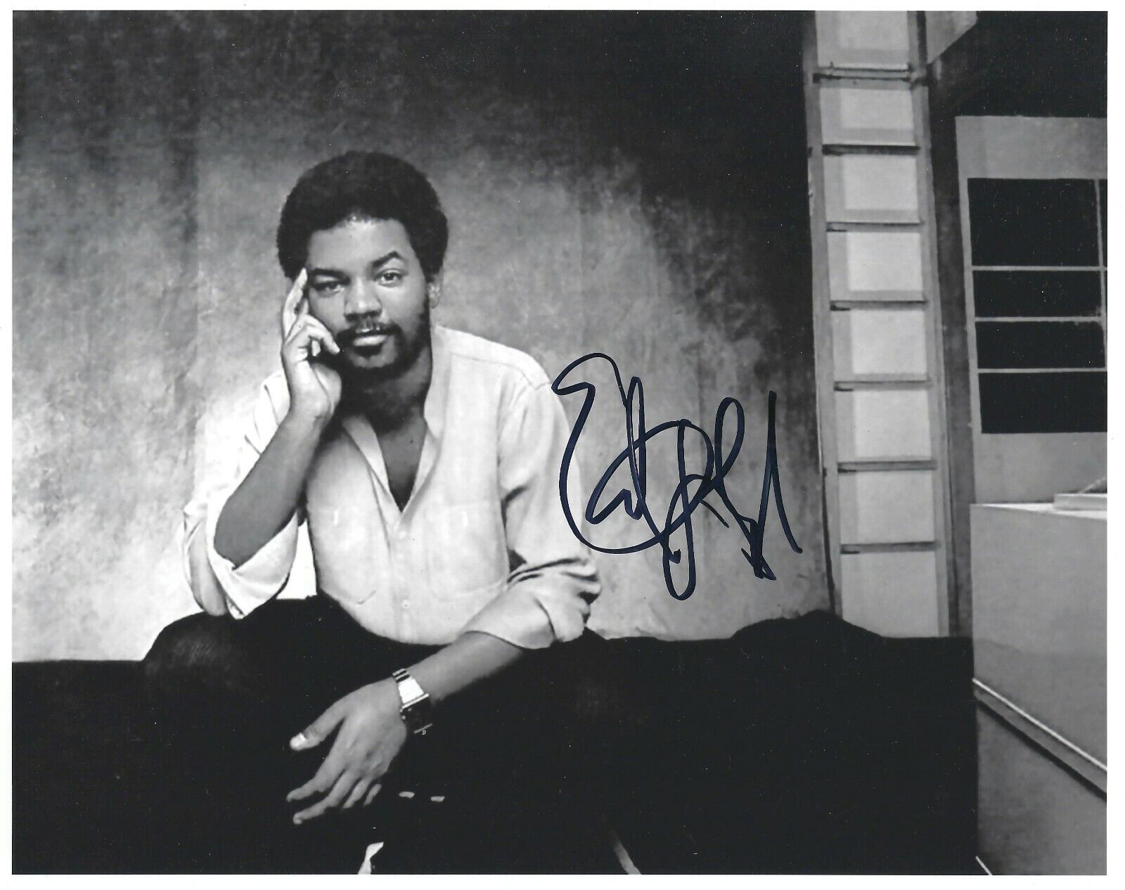 EARL KLUGH SIGNED 10x8 Photo Poster painting UACC & AFTAL RD JAZZ AUTOGRAPH