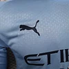 2025/2026 Long Sleeve Player Version Manchester City Home Football Shirt 1:1 Thai Quality
