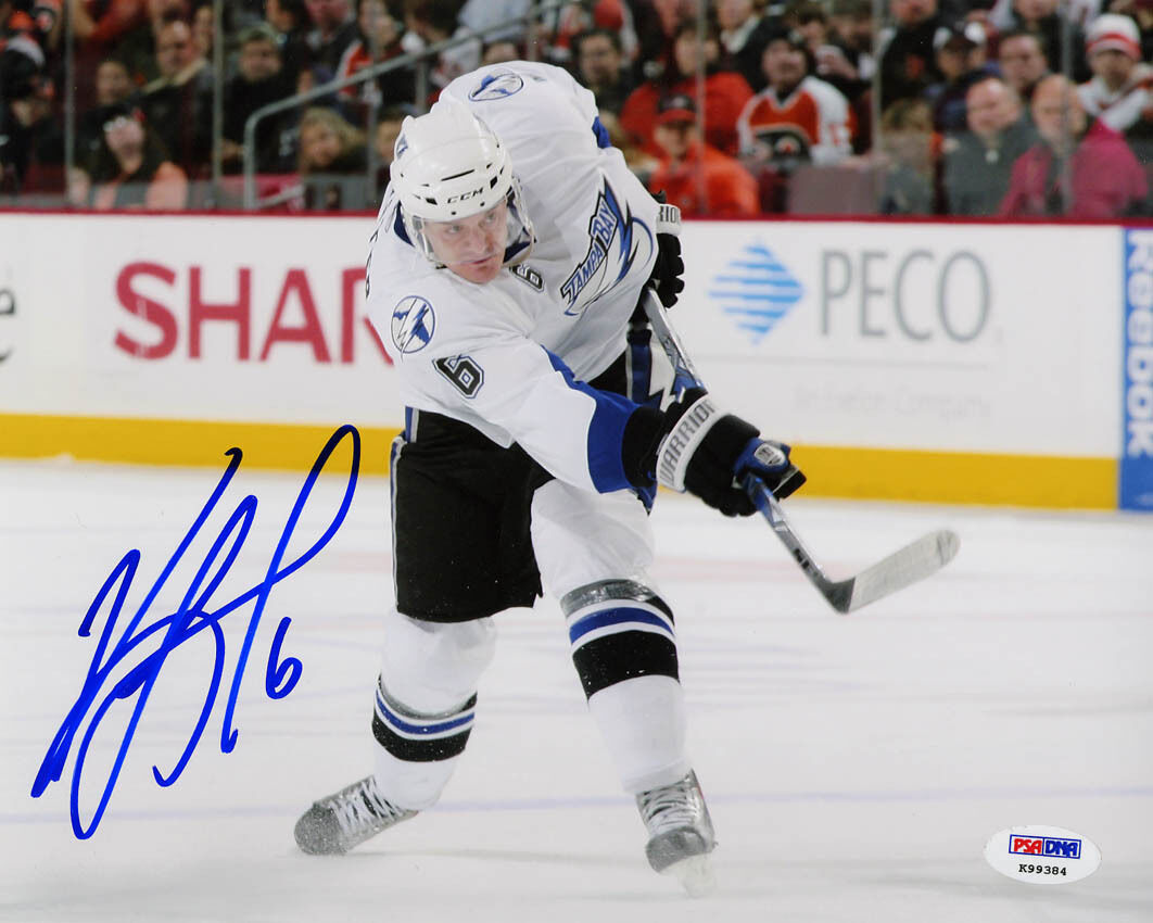 Kurtis Foster SIGNED 8x10 Photo Poster painting Tampa Bay Lightning PSA/DNA AUTOGRAPHED