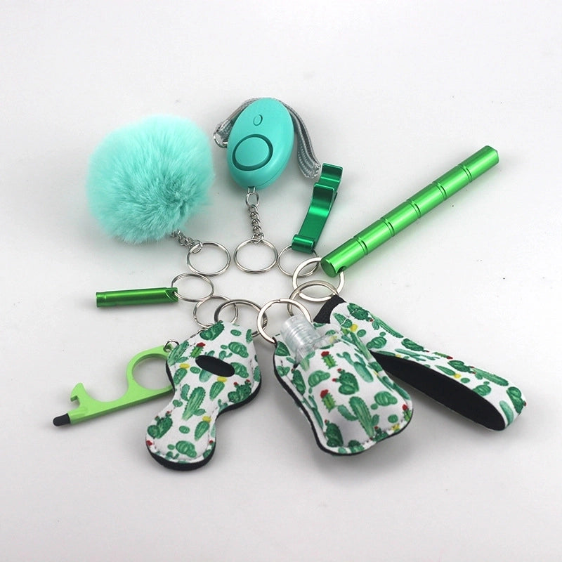 Original Design Self-defense Sunflower Self-defense Self-defense Metal Bag Pendant Self-defense Keychain