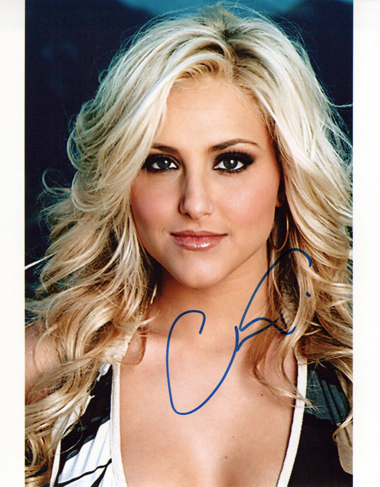 Cassie Scerbo glamour shot autographed Photo Poster painting signed 8x10 #15