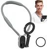 Magnetic Neck Phone Holder, Neck Phone Holder POV/Vlog Selfie Holder Hands-free Phone Neck Video Recording Chest Mount Holder