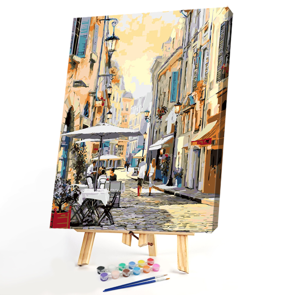 

40x50cm - Paint By Numbers Street Men Beauty, 501 Original