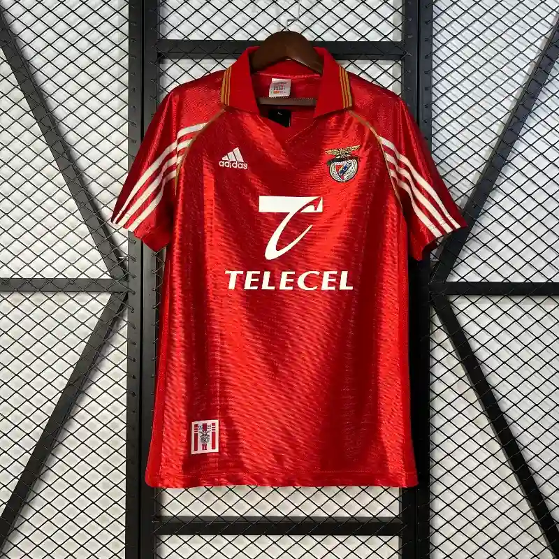 Retro 1998-99 Benfica Soccer Jersey Home