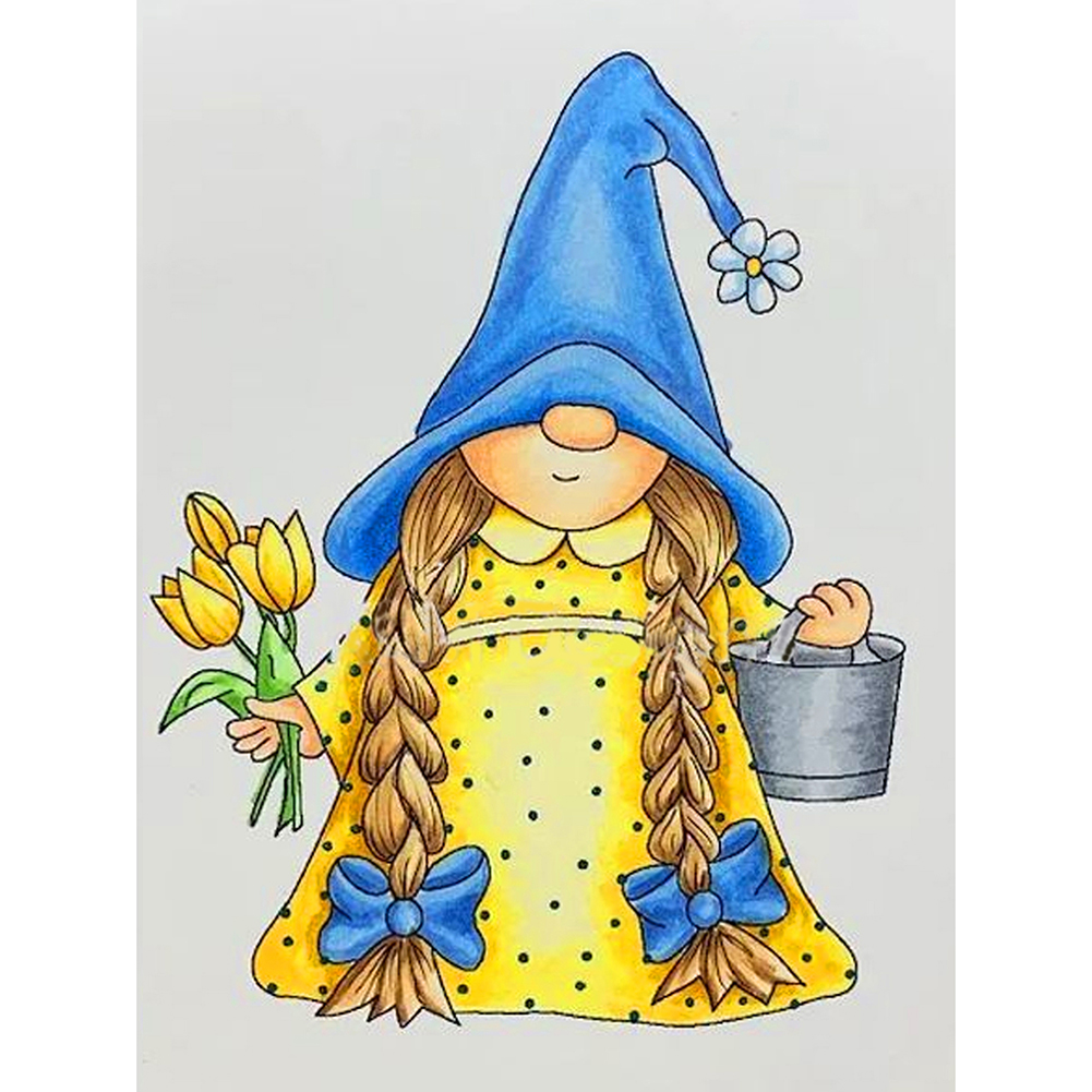

Cartoon Gnome - Round Drill Diamond Painting - 30*40CM, 501 Original