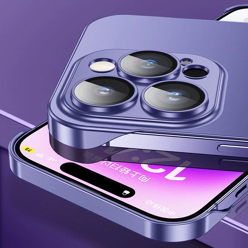 Frosted Ultra-thin All-inclusive Lens Is Suitable For Apple Phone Case