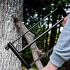 Outdoor Multi-Function Hand Saw Portable Camping Barbecue Tool Fast Folding Saw Blade Field Wood Manual Saw