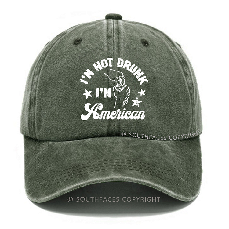 I'm Not Drunk I'm American Hat