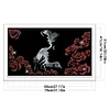 Bead Embroidery - Partial Printed 9CT Rose Lady(69x41 CM)
