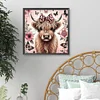 (US Local)Yak-Full Round Diamond Painting(40x40cm)