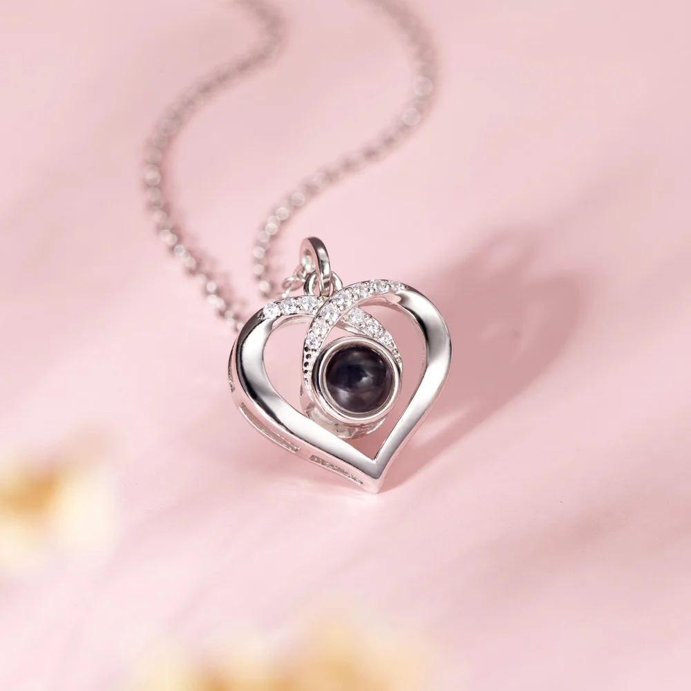 Personalized Love Language Projection Necklace