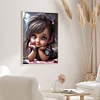 uk.everydayedeals Diamond Painting - Full Round - Sweet Cool Girl